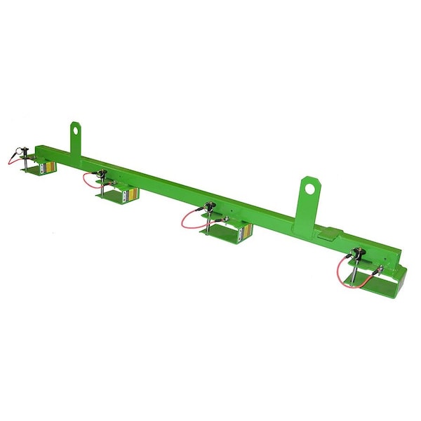 Super Anchor Safety 2x4 Web Joist Safety Bar 16"OCx 48" Length. 1017-B - main